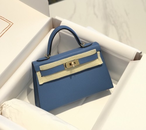 Mini Kelly Epsom“19*12*6CM”-0301=