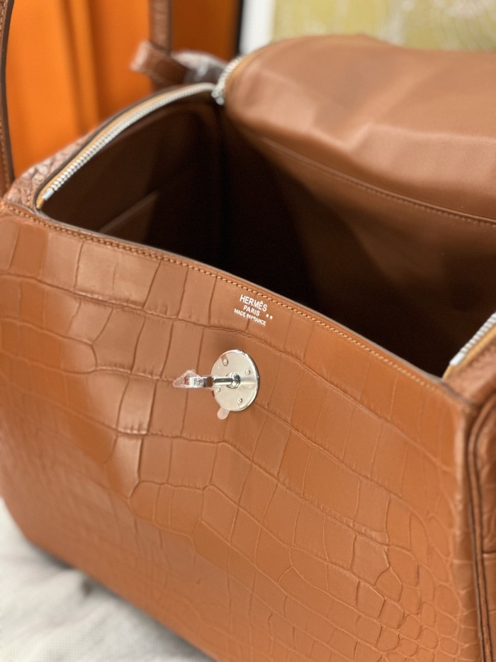 Lindy 30 Matte Niloticus Crocodile“30*20*15CM”-00911=