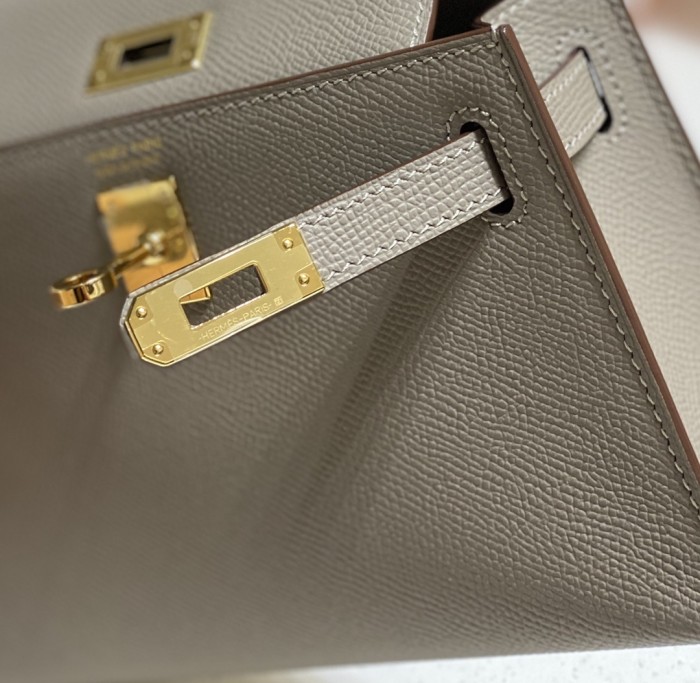 Mini Kelly Epsom“19*12*5.5CM”-0301=