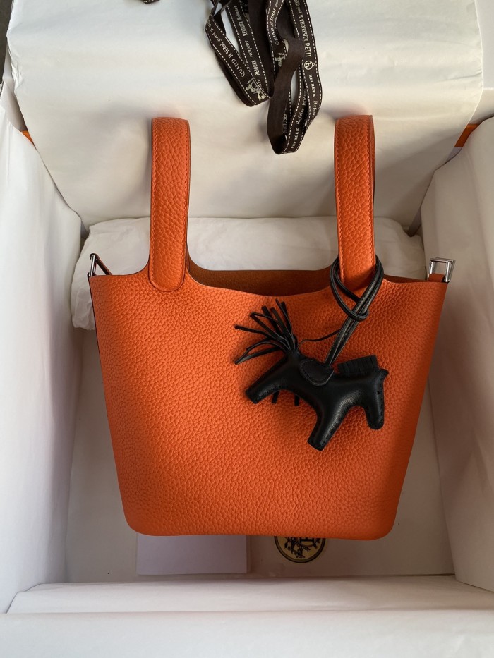 Picotin Lock 22 Clemence Leather“22*22*22CM”-079=