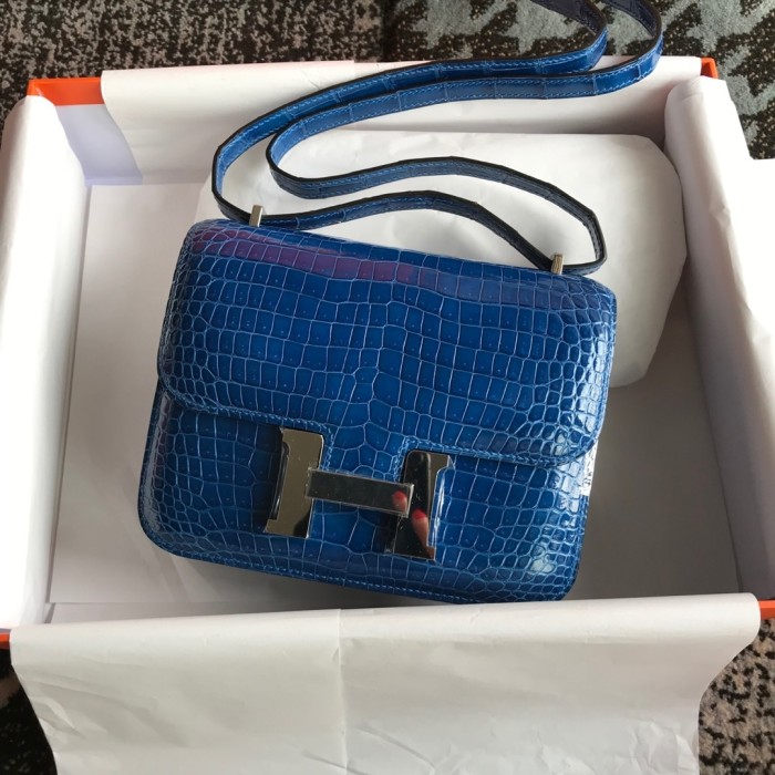 Constance 19 Porosus Crocodile“19*15*4CM”-00851=