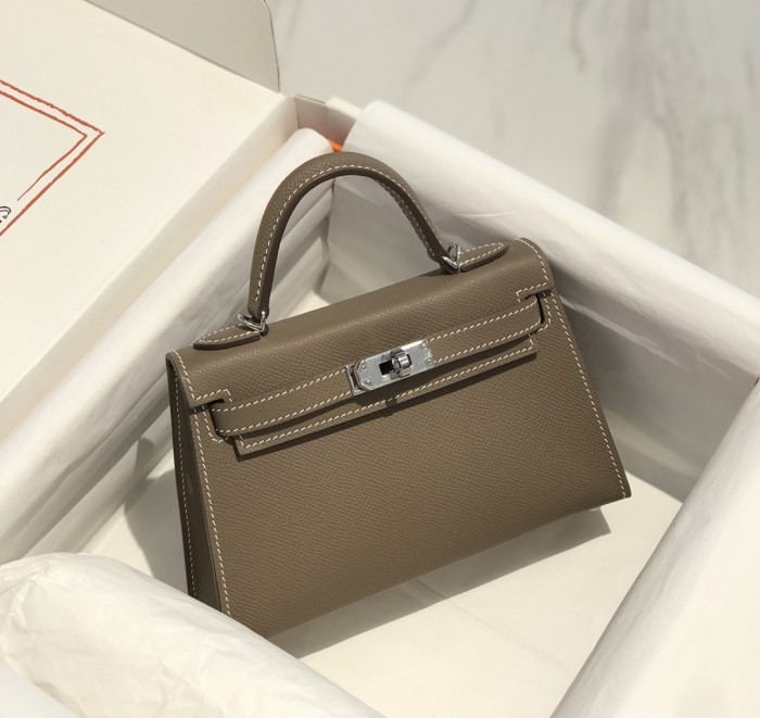 Mini Kelly Epsom“19*12*5.5CM”-0301=