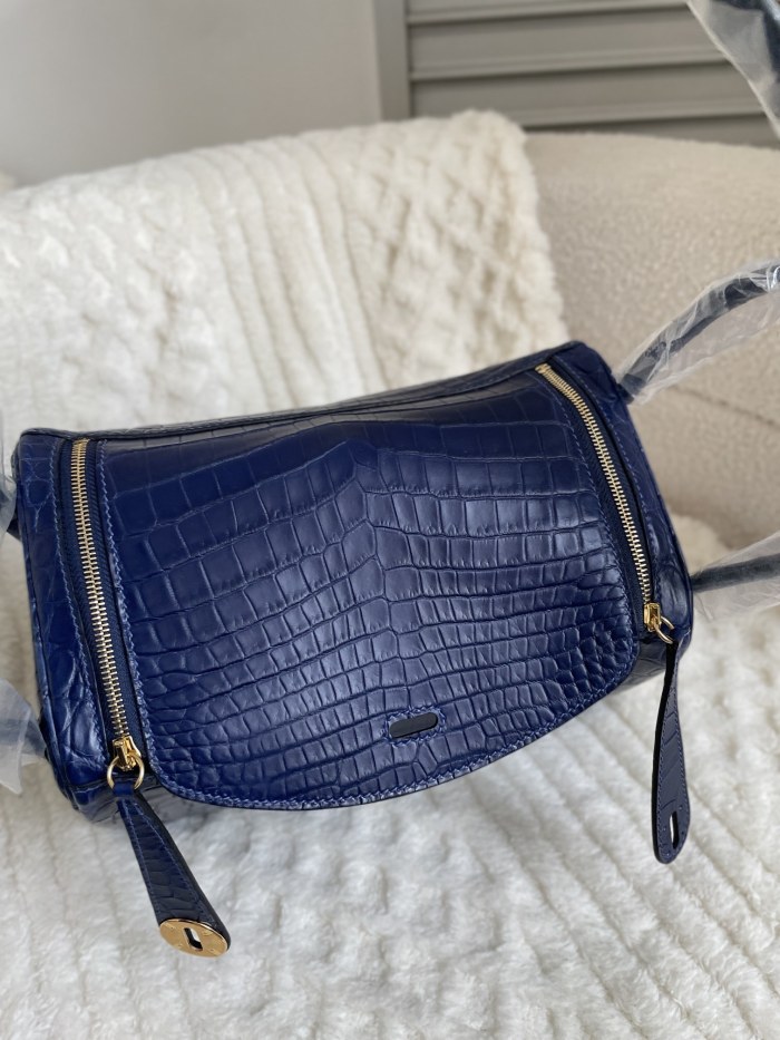 Lindy 26 Matte Niloticus Crocodile“26*18*12CM”-00801=