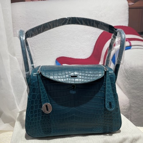 Lindy 26 Matte Niloticus Crocodile“26*18*12CM”-00801=