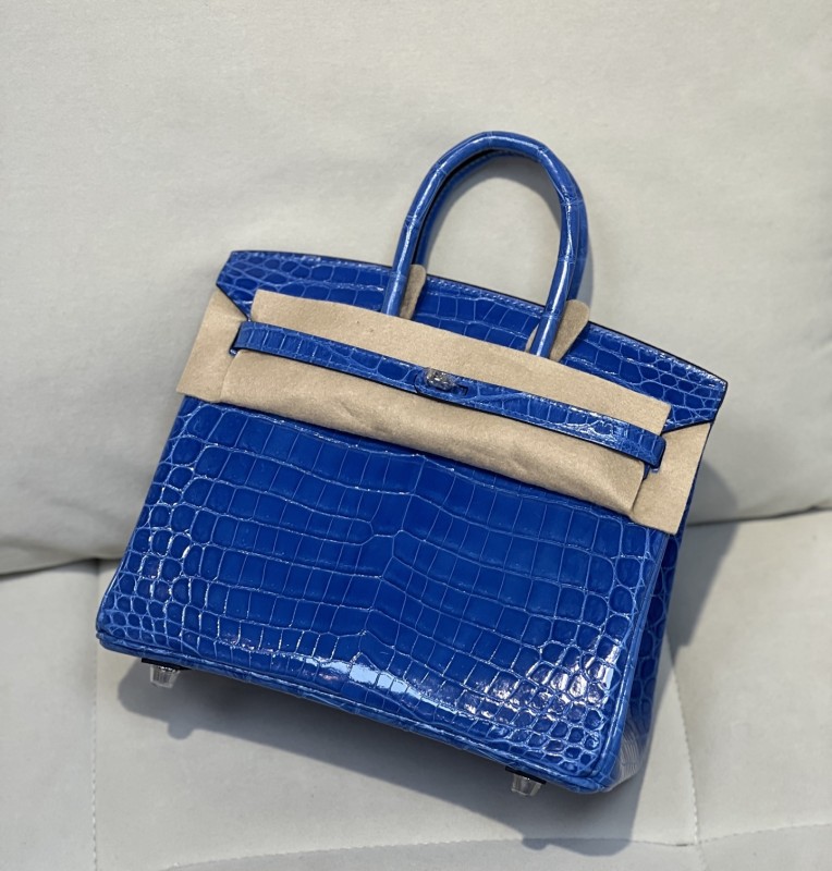 Birkin 25 Niloticus Crocodile“25*20*13CM”-00301=