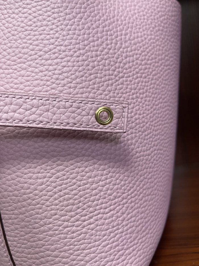 Picotin Lock 18 Bag Clemence Leather“18*18*18CM”-079=