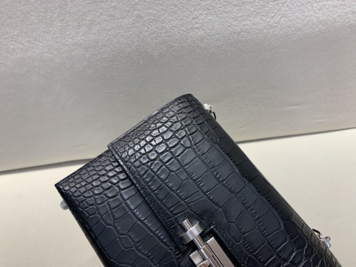 Verrou Chain Mini Bag 17 Alligator“17*14*4.2CM”-00801=