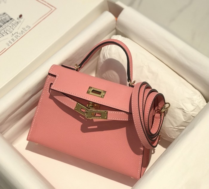 Mini Kelly Epsom“19*12*5.5CM”-0301=