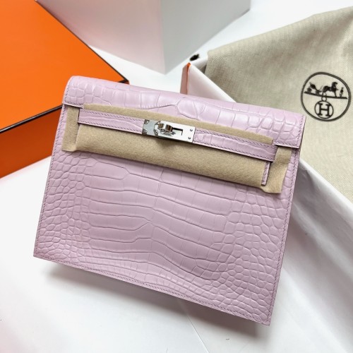 Kelly Danse  Alligator Matte“22*17*7CM”-00301=