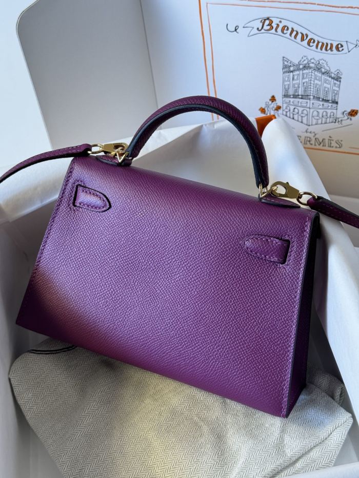 Mini Kelly Epsom“19*12*5.5CM”-0301=