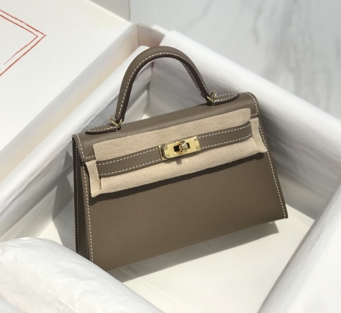 Mini Kelly Epsom“19*12*5.5CM”-0301=