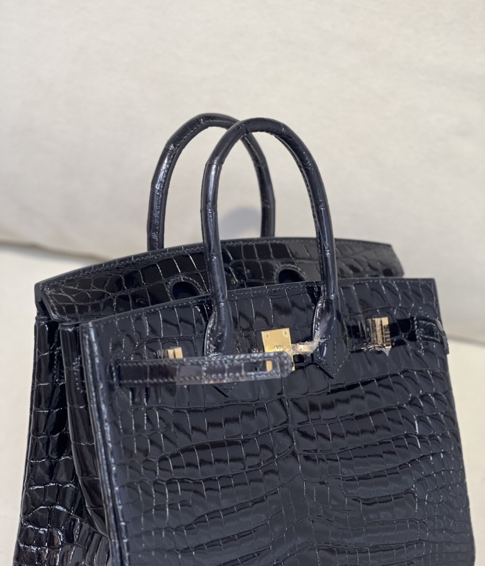 Birkin 25 Niloticus Crocodile“25*20*13CM”-00301=