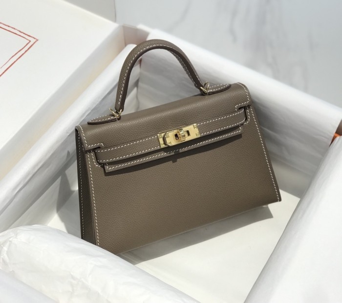 Mini Kelly Epsom“19*12*5.5CM”-0301=