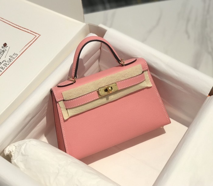 Mini Kelly Epsom“19*12*5.5CM”-0301=