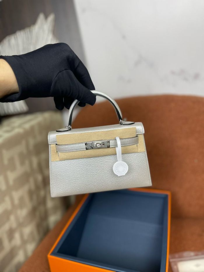 Kelly Mini Bag 19 Chevre“19*12*6CM”-0511=