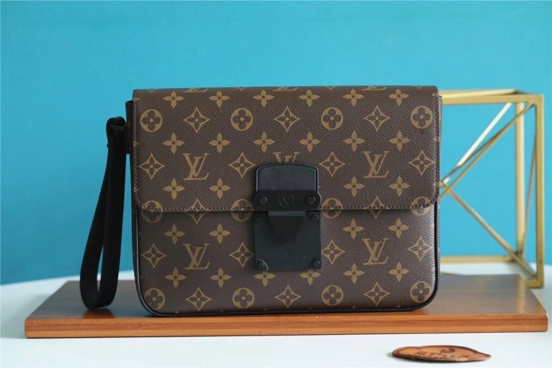 Monogram Macassar S LOCK 4A “27*21*3.5CM” 024