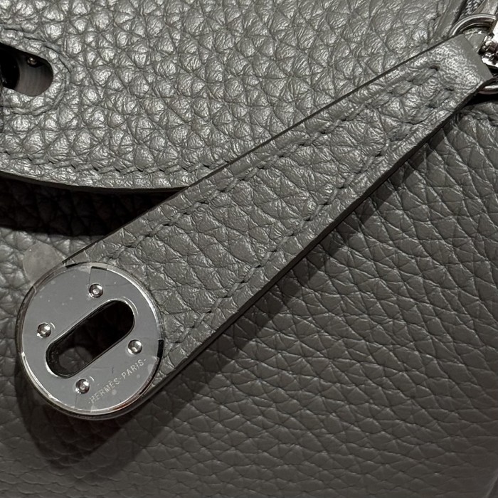 Mini Lindy 19 Box Clemence Leather“19*12.5*9CM”-0521=
