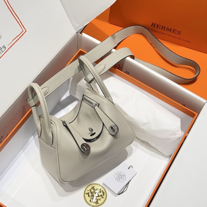 Mini Lindy 19 Box Clemence Leather“19*12.5*9CM”-0521=