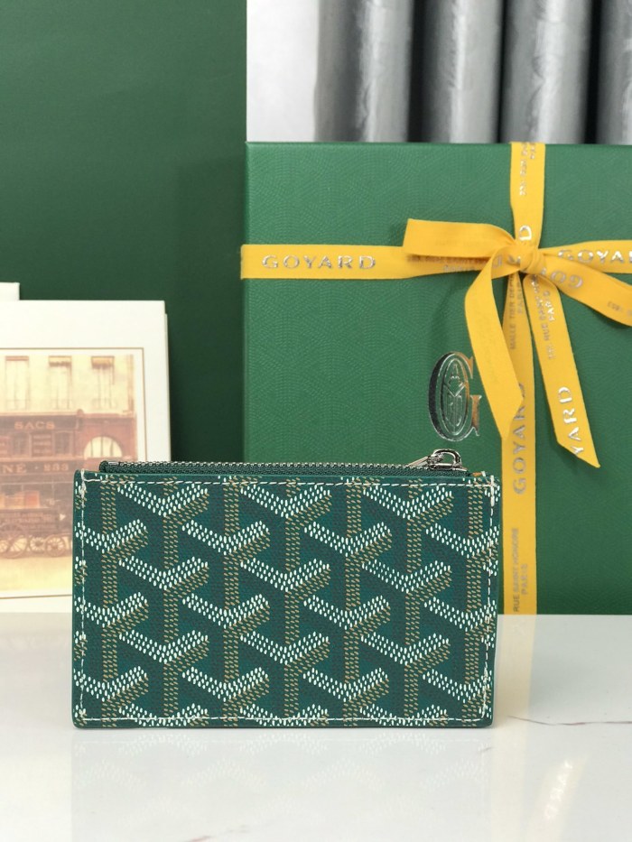 Bourbon Zip Card Wallet“12.5*8.4*1CM”-051=