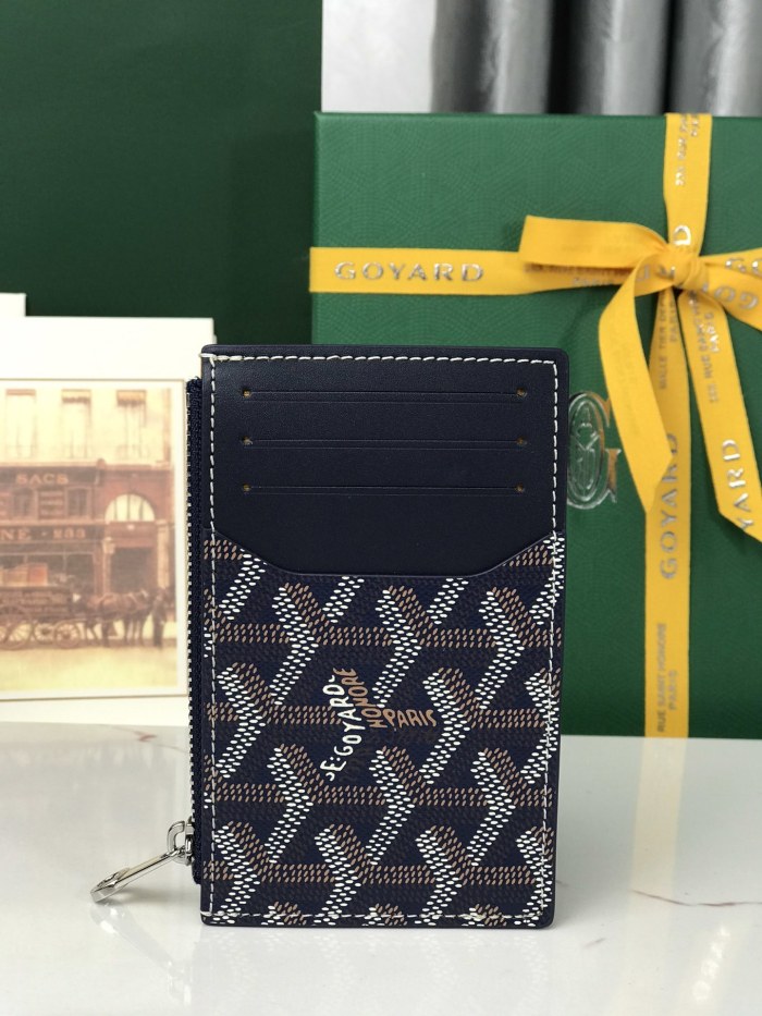 Bourbon Zip Card Wallet“12.5*8.4*1CM”-051=