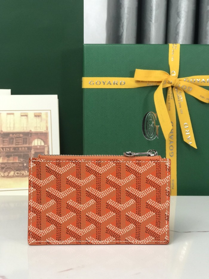 Bourbon Zip Card Wallet“12.5*8.4*1CM”-051=