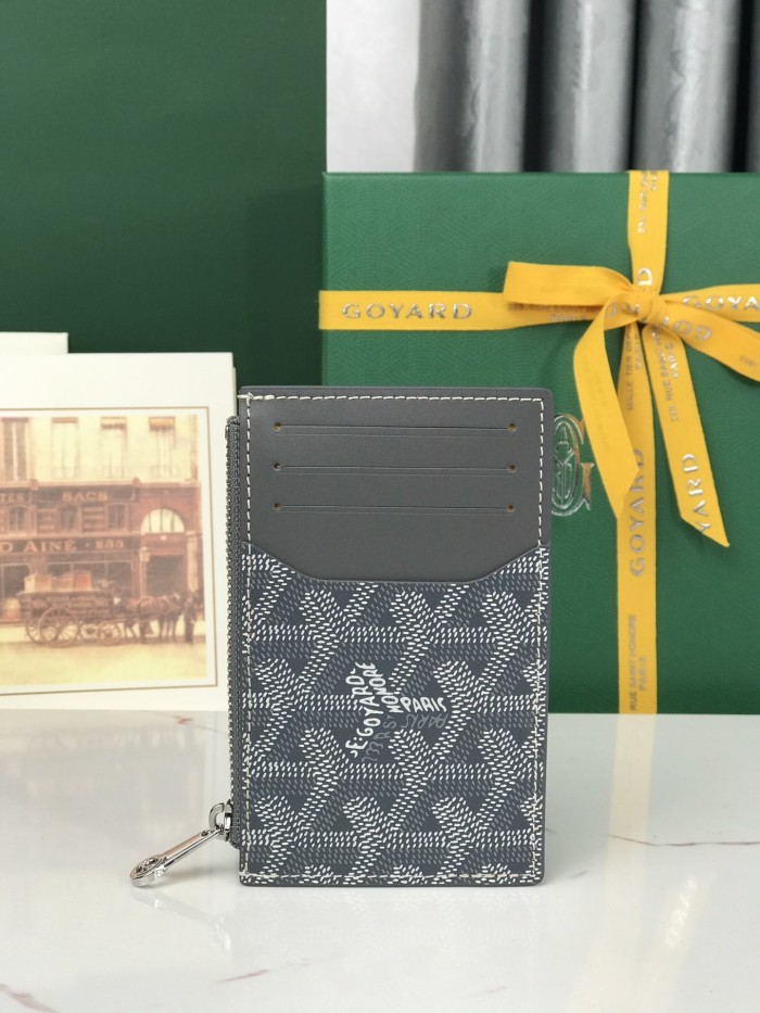 Bourbon Zip Card Wallet“12.5*8.4*1CM”-051=
