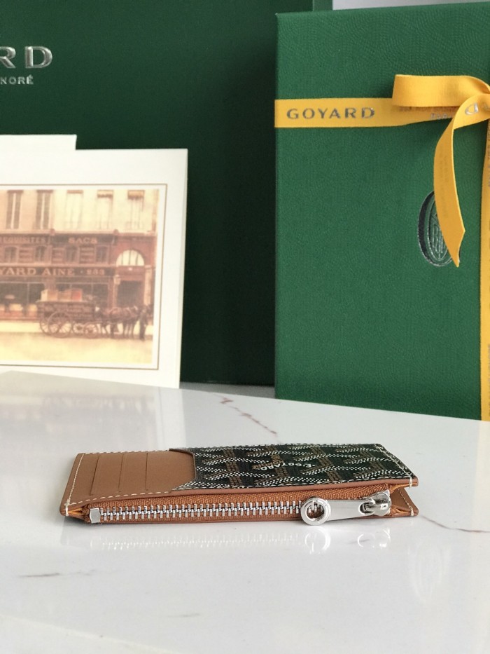 Bourbon Zip Card Wallet“12.5*8.4*1CM”-051=