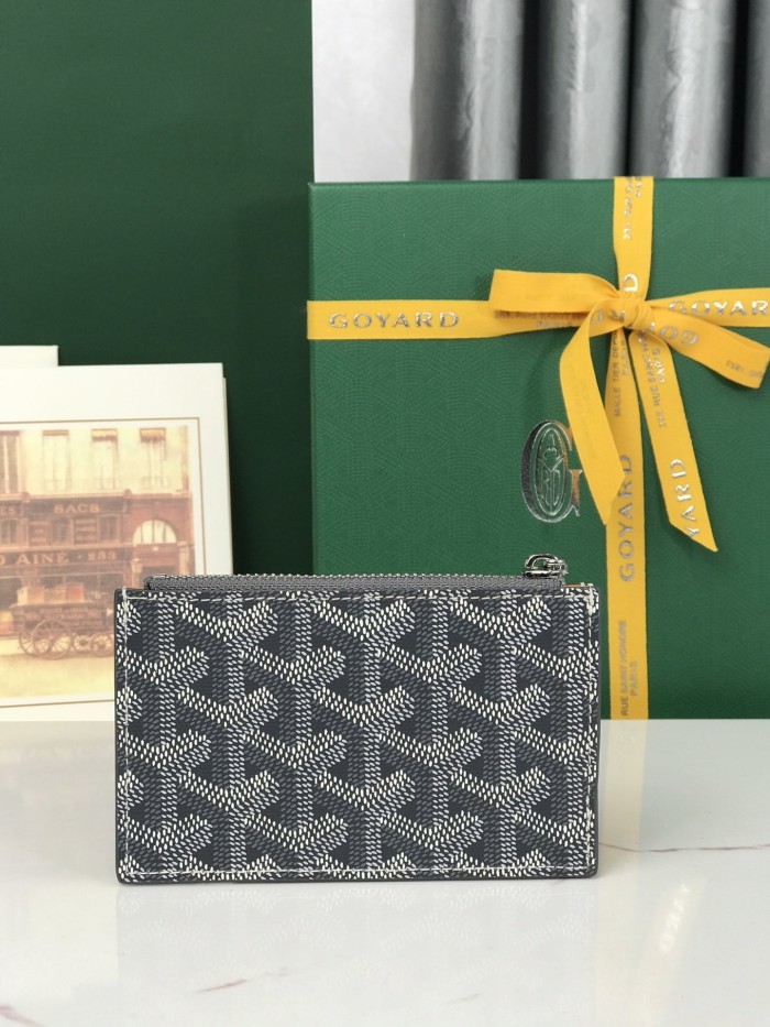 Bourbon Zip Card Wallet“12.5*8.4*1CM”-051=