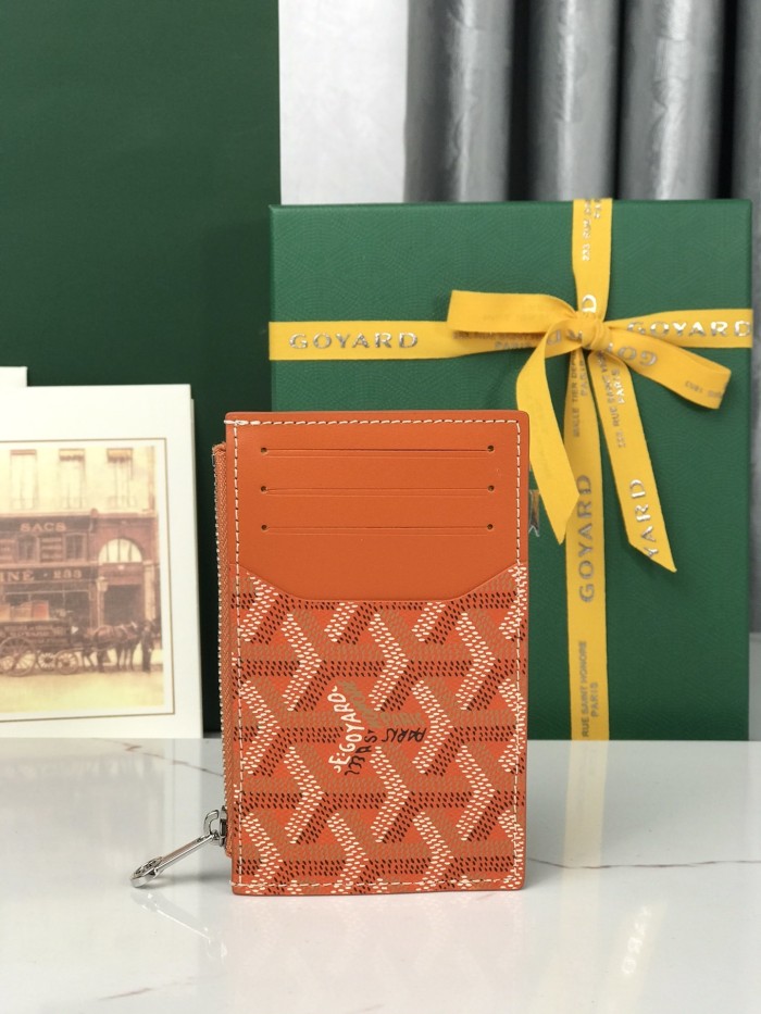 Bourbon Zip Card Wallet“12.5*8.4*1CM”-051=
