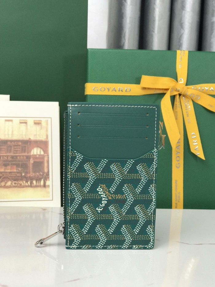 Bourbon Zip Card Wallet“12.5*8.4*1CM”-051=