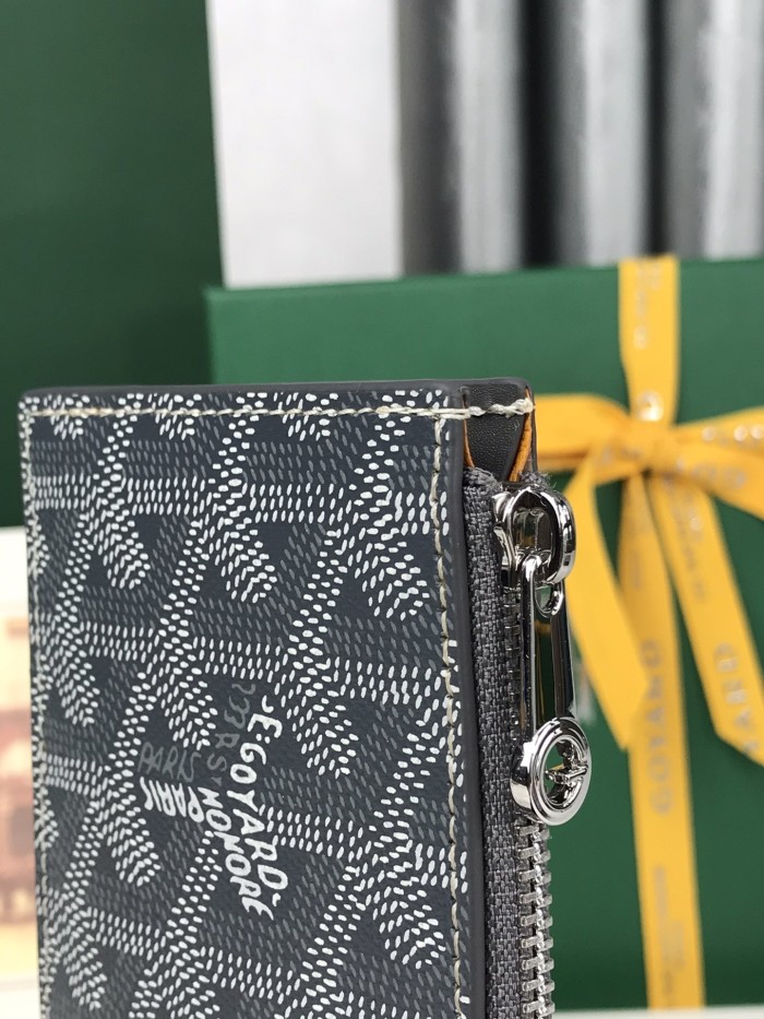 Bourbon Zip Card Wallet“12.5*8.4*1CM”-051=