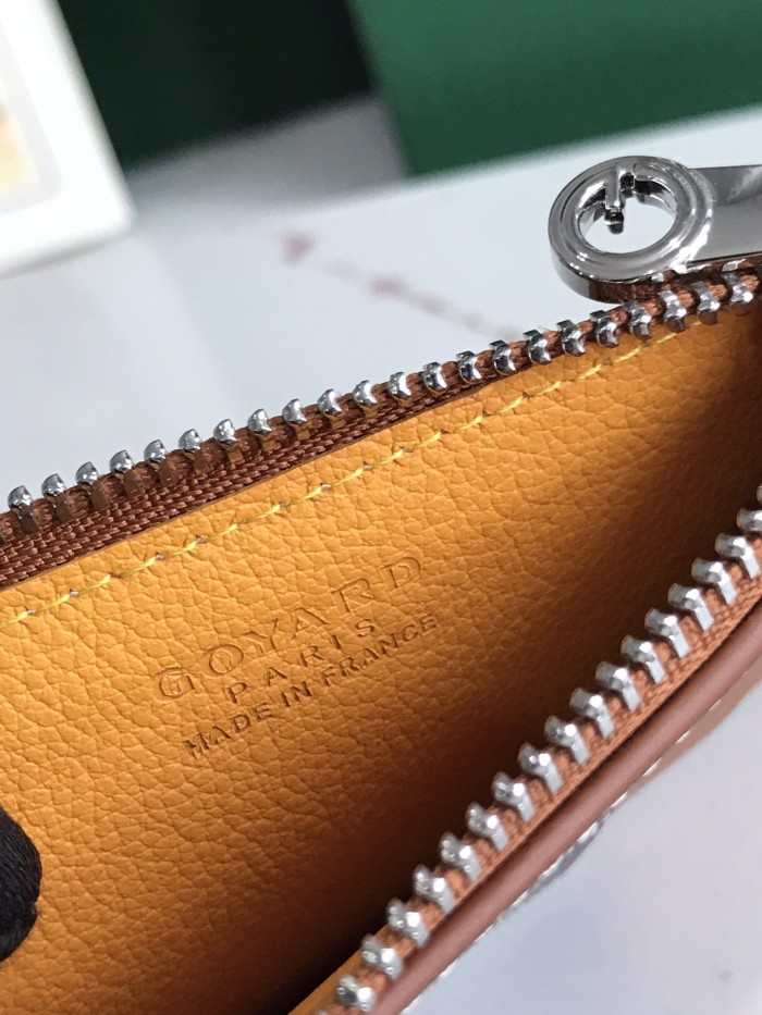 Bourbon Zip Card Wallet“12.5*8.4*1CM”-051=