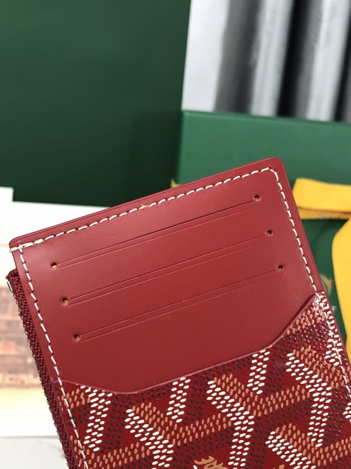 Bourbon Zip Card Wallet“12.5*8.4*1CM”-051=