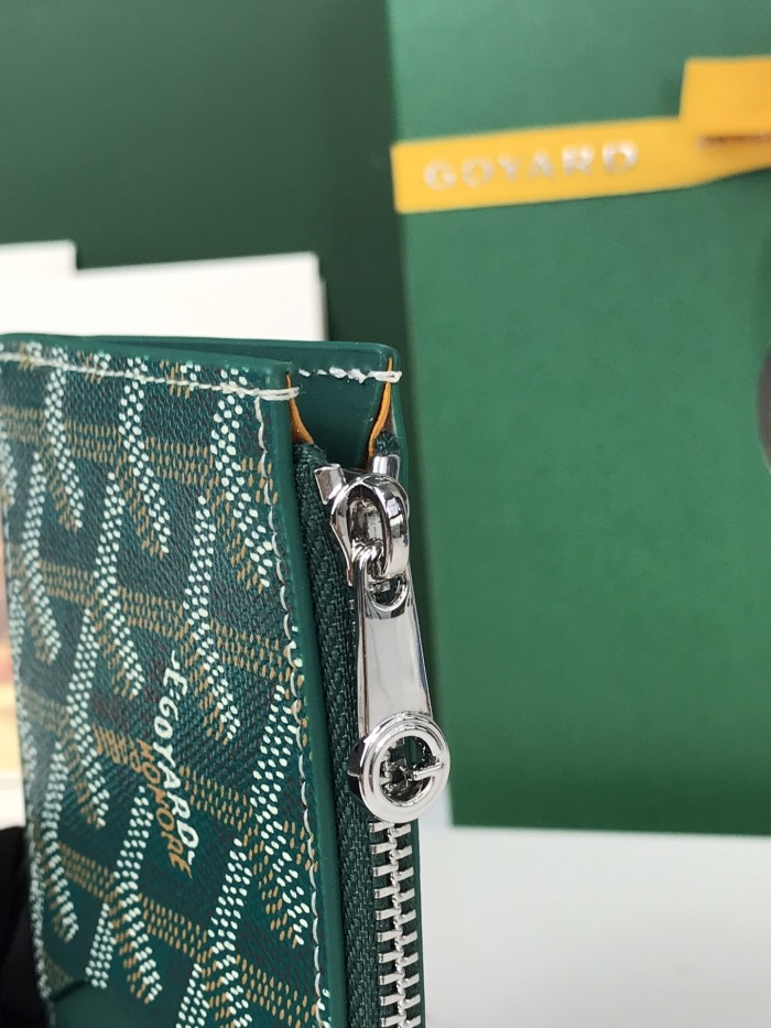 Bourbon Zip Card Wallet“12.5*8.4*1CM”-051=