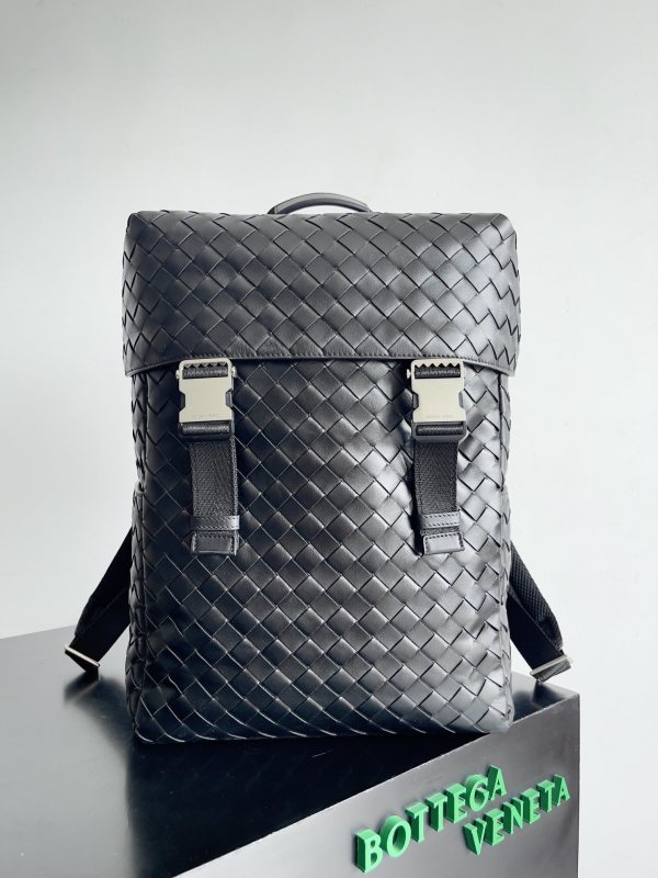 Intrecciato Flap Backpack“38*26*15CM”-0051=