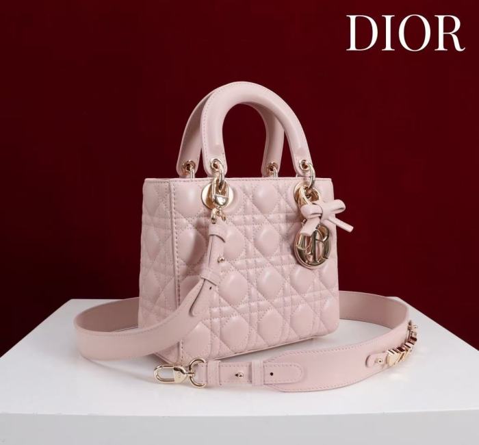Lady Dior “20*17*8CM”-076=