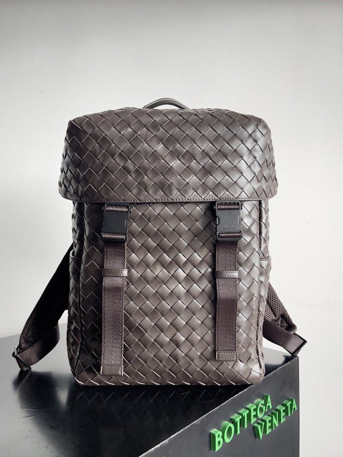 Intrecciato Flap Backpack“38*26*15CM”-0051=
