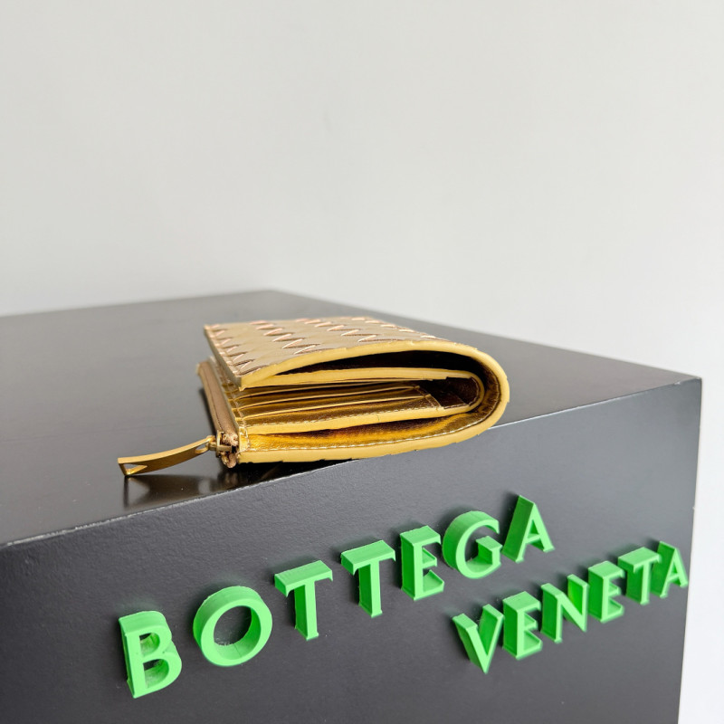 Intrecciato Small Bi-Fold Wallet“14.5*9.3*2CM”-004=