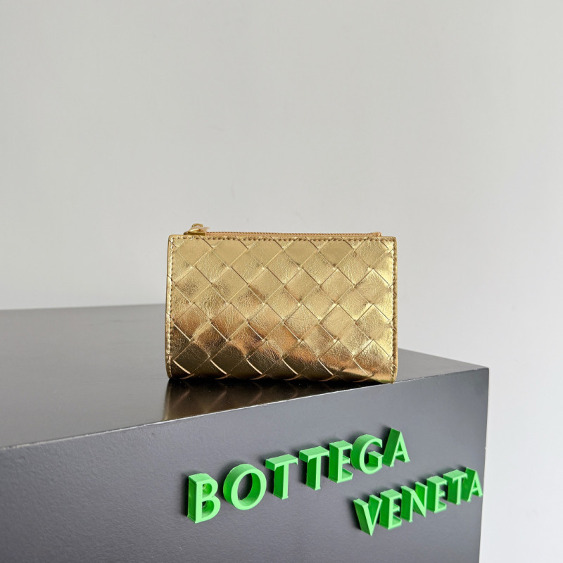 Intrecciato Small Bi-Fold Wallet“14.5*9.3*2CM”-004=