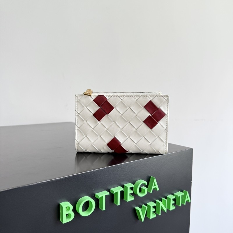 Intrecciato Small Bi-Fold Wallet“14.5*9.3*2CM”-004=