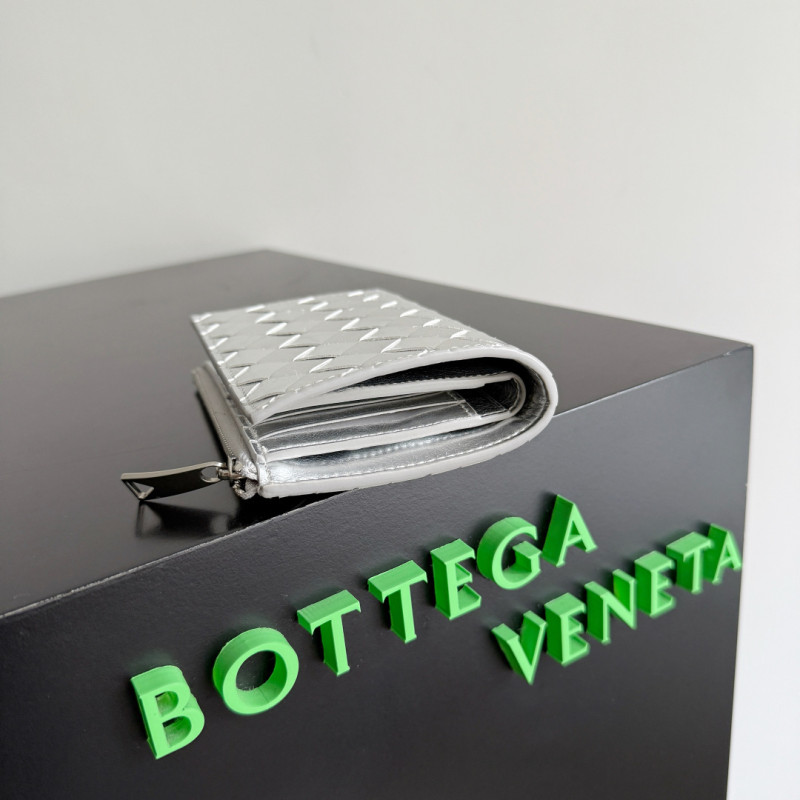 Intrecciato Small Bi-Fold Wallet“14.5*9.3*2CM”-004=