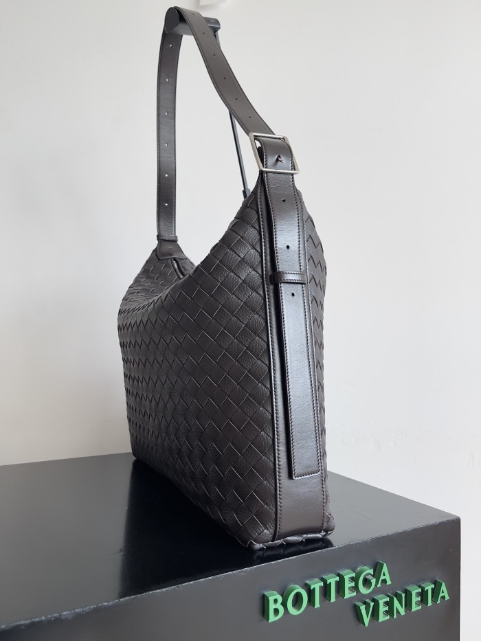 Traveller Medium Intrecciato Leather Hobo Bag“44*33*9CM”-0851=