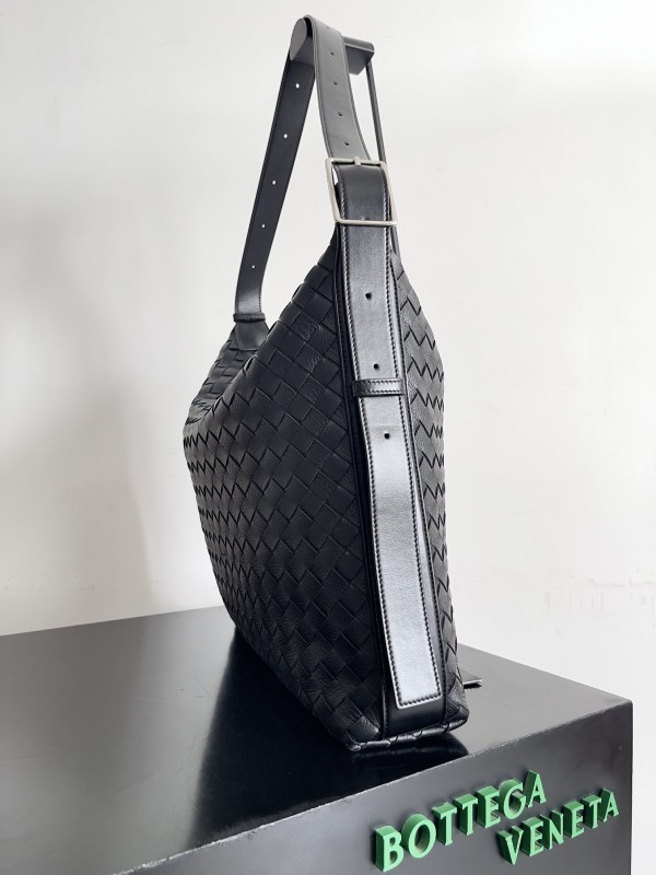 Traveller Medium Intrecciato Leather Hobo Bag“44*33*9CM”-0851=