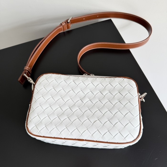 Small Intrecciato Camera Bag“24.5*15*6CM”-058=