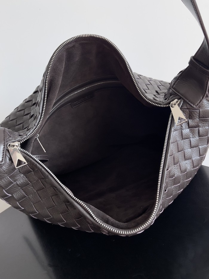 Traveller Medium Intrecciato Leather Hobo Bag“44*33*9CM”-0851=
