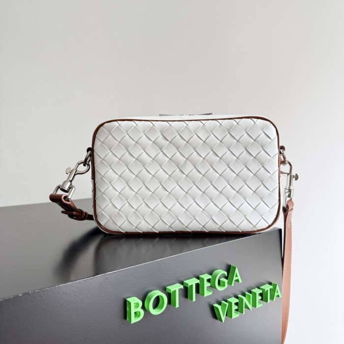 Small Intrecciato Camera Bag“24.5*15*6CM”-058=