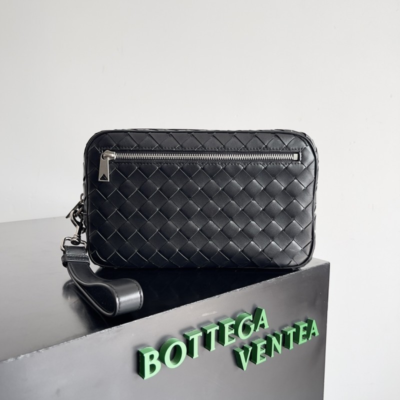 Intrecciato Pouch With Wristlet“25*15*6.5CM”-057=