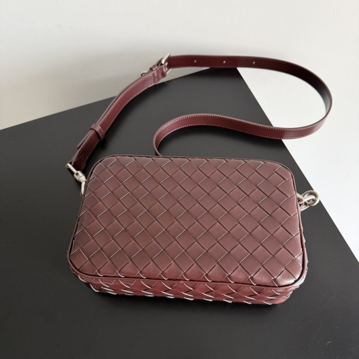 Small Intrecciato Camera Bag“24.5*15*6CM”-058=