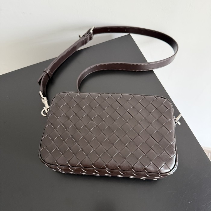 Small Intrecciato Camera Bag“24.5*15*6CM”-058=