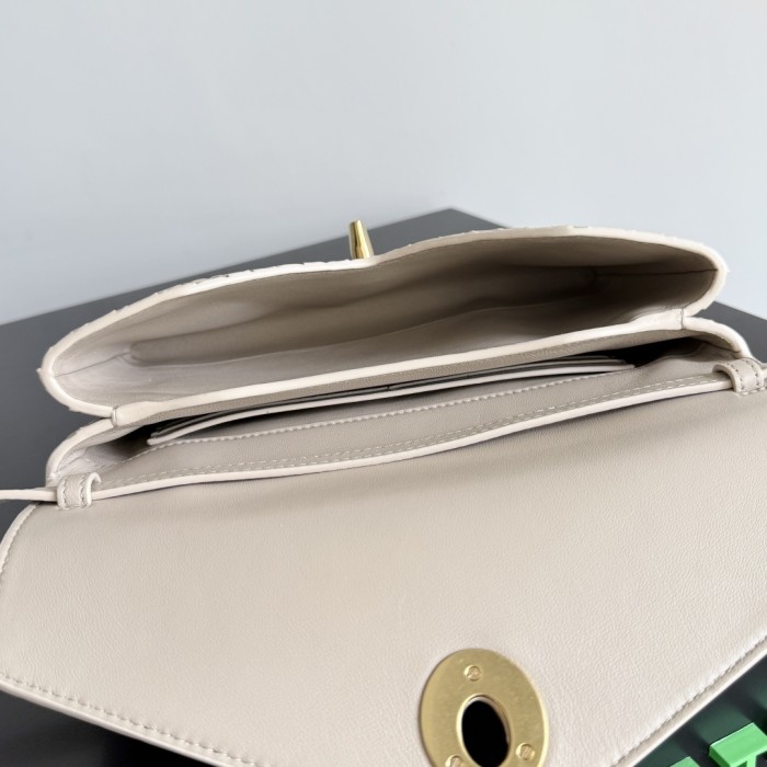 Knot Lock Messenger Bag“25*16*5.5CM”-089=
